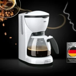 BRAUN Kaffeemaschine KF 520/1 Weiß -Günstiges Brat Lust Geschäft 82b3984f1b5229937b19a10c0357d4a6