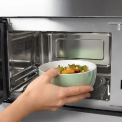 Bomann 3in1 Einbau-Mikrowelle Mit Grill Und Heißluft, 25 L Garraum, 8 Automatikprogramme, Auftaufunktion, Inkl. Grillrost Und Drehteller (Ø 27 Cm), 900 Watt, Edelstahl, MWG 3001 H EB -Günstiges Brat Lust Geschäft 83173d376bf6367c9a3e845d86e4b5fa