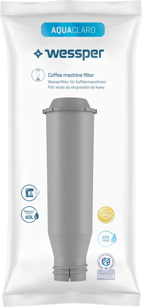Wessper AquaClaro Wasserfilter Kompatibel Mit Krups, Passt Viele Modelle Von Krups, Siemens, Bosch, AEG, Tefal, Neff, Gaggenau (6er Pack) 4 Wessper AquaClaro Wasserfilter Kompatibel Mit Krups, Passt Viele Modelle Von Krups, Siemens, Bosch, AEG, Tefal, Neff, Gaggenau (6er Pack) – Bild 2