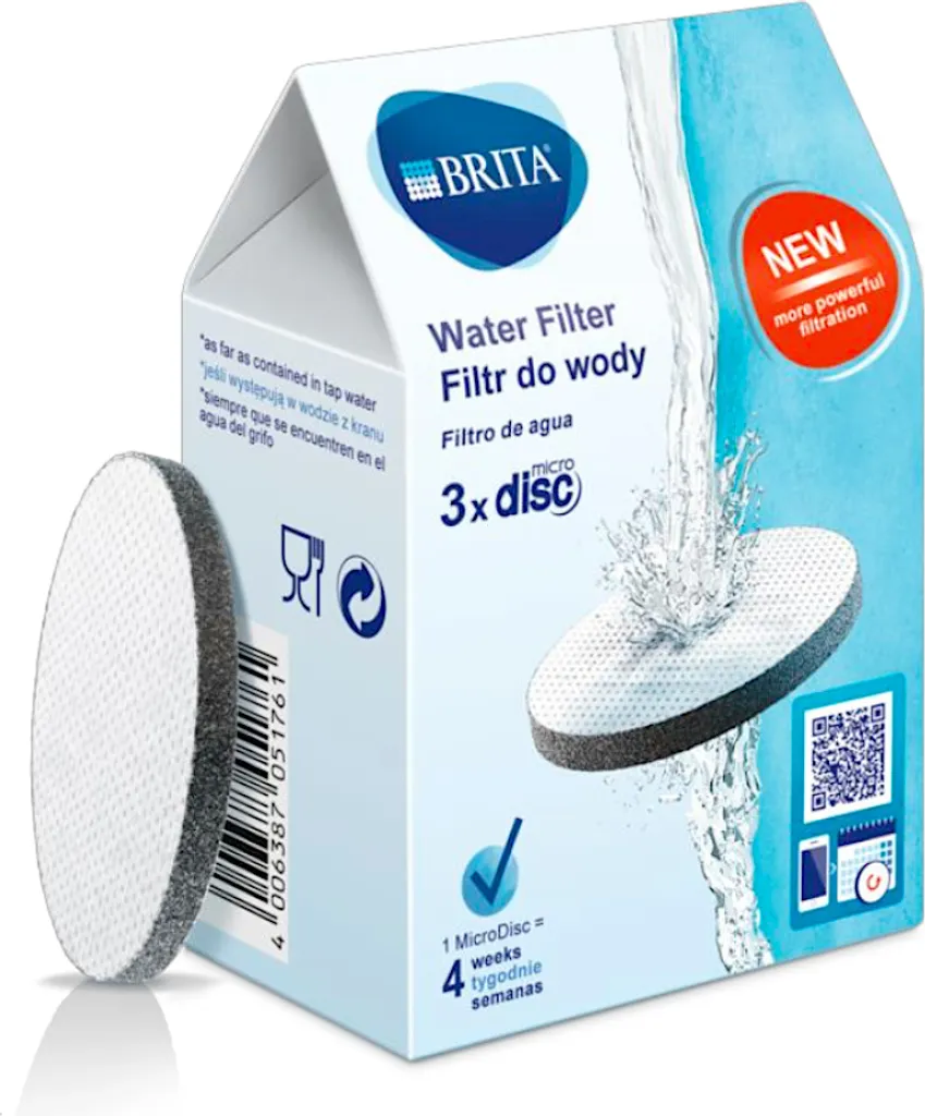 BRITA MicroDisc Wasserfilter 3stk. - Passend Für BRITA Fill&go Wasserfilter-Flaschen Und BRITA Fill&serve Wasserfilter-Karaffen (6er Pack) 4 BRITA MicroDisc Wasserfilter 3stk. - Passend Für BRITA Fill&go Wasserfilter-Flaschen Und BRITA Fill&serve Wasserfilter-Karaffen (6er Pack) – Bild 2