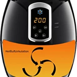 Heißluftfritteuse, Airfryer, Smart Fryer, Frittieren Ohne Öl, 3,6 Liter Volumen, 1400 Watt, Schwarz, Heissluft-Fritteuse, 17 Heißluftfritteuse, Airfryer, Smart Fryer, Frittieren Ohne Öl, 3,6 Liter Volumen, 1400 Watt, Schwarz, Heissluft-Fritteuse, -Günstiges Brat Lust Geschäft 841b1c2a7ffa665c5029ff49744e0676