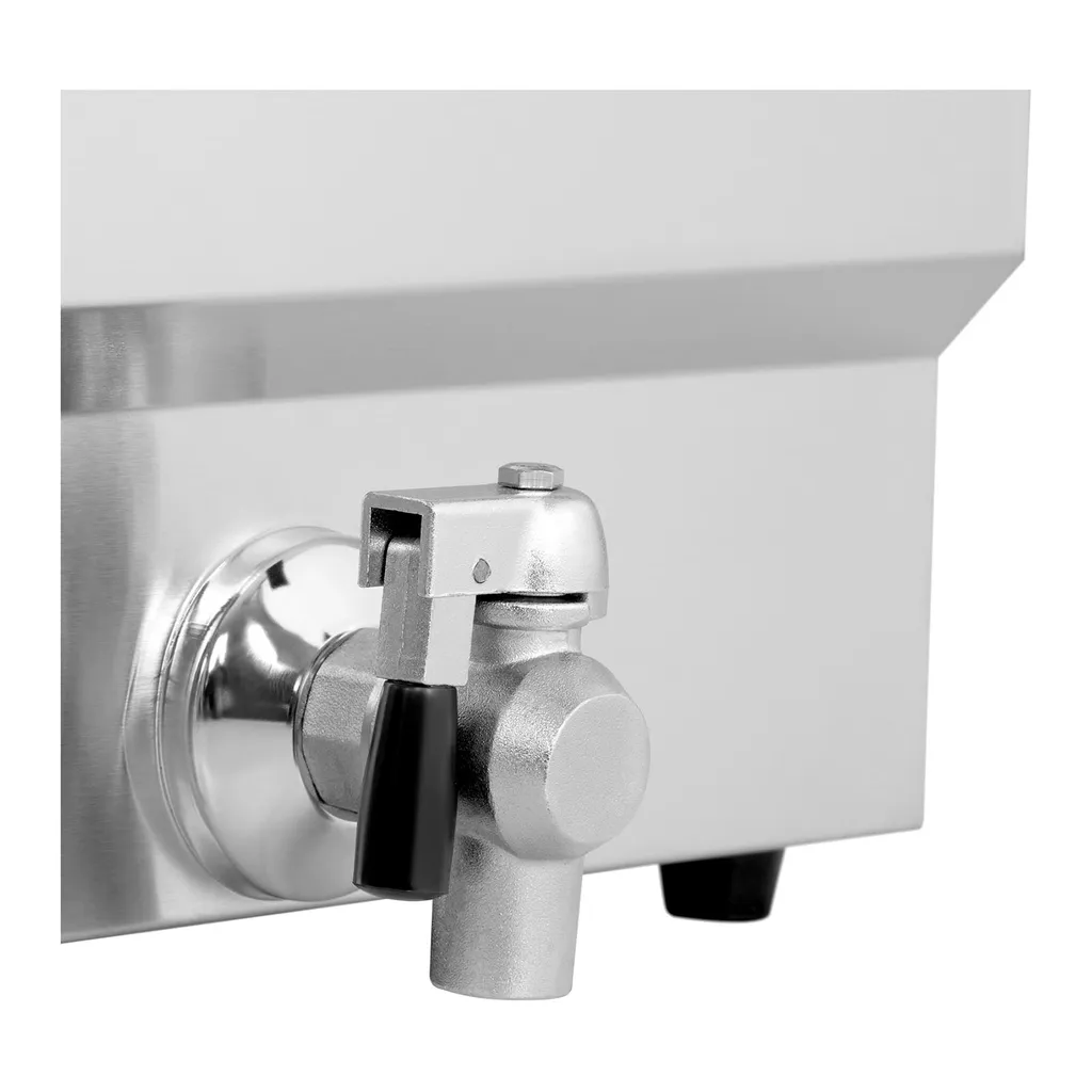 Friteuse Edelstahl Doppel Fritteuse Fritöse Elektro 2 X 11 L Gastronomie 6000 W 5 Friteuse Edelstahl Doppel Fritteuse Fritöse Elektro 2 X 11 L Gastronomie 6000 W – Bild 3