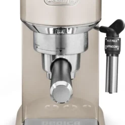 De'Longhi Delonghi Kaffeemaschine Dedica Metallics EC785.BG Pumpendruck 15 Bar, Eingebauter Milchaufschäumer, Manuell, 1300 W, Beige -Günstiges Brat Lust Geschäft 85edf933c21286dcf09e4eede546f19c