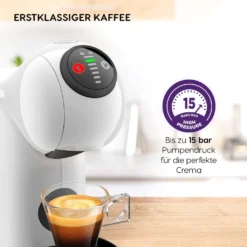 Krups KP 240 Genio S Dolce Gusto Weiß -Günstiges Brat Lust Geschäft 86a71794aa8e07637e221161fc3041af