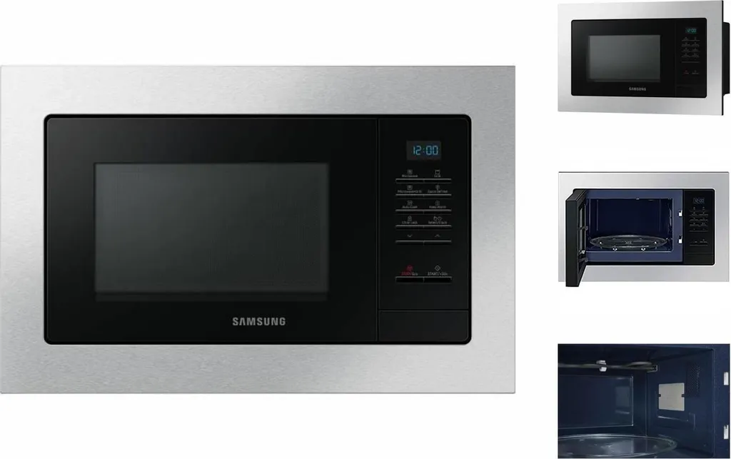 Samsung MG20A7013CT, Integriert, Grill-Mikrowelle, 20 L, 850 W, Tasten, Edelstahl 6 Samsung MG20A7013CT, Integriert, Grill-Mikrowelle, 20 L, 850 W, Tasten, Edelstahl – Bild 4