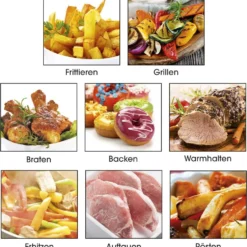 MAXXMEE Heißluft-Fritteuse - 4 L Fassungsvermögen - Schwarz 26 MAXXMEE Heißluft-Fritteuse - 4 L Fassungsvermögen - Schwarz -Günstiges Brat Lust Geschäft 87c04f236e4f1db4ad1a5a9374445e4a