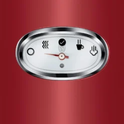 Russell Hobbs Espressomaschine Retro Rot Siebträger (15 Bar, 2 Tassen-Einsätze, 1,1l Abnehmbarer Wassertank, Dampf-Milchschaumdüse, Portionierlöffel Mit Tamper) Kaffeemaschine -Günstiges Brat Lust Geschäft 88ba46f486ad1bb223922150bff89799