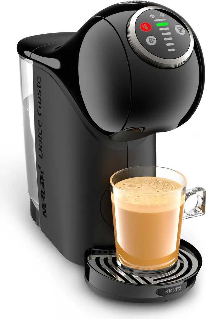 Krups Genio 2 KP340, Espressomaschine, 0,8 L, Kaffeekapsel, 1500 W, Schwarz 4 Krups Genio 2 KP340, Espressomaschine, 0,8 L, Kaffeekapsel, 1500 W, Schwarz – Bild 2