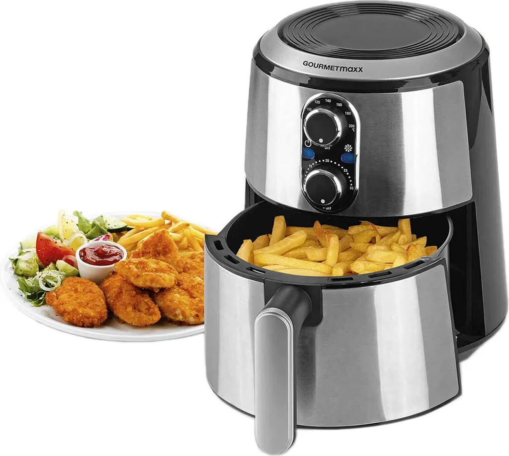 Heißluft Fritteuse Heißluftfritteuse Fettfrei Friteuse Timer Ohne Öl 10 Heißluft Fritteuse Heißluftfritteuse Fettfrei Friteuse Timer Ohne Öl – Bild 8