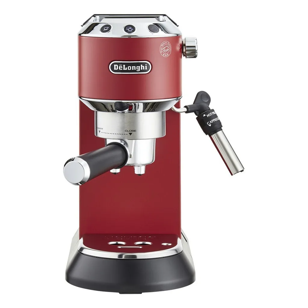 De'Longhi DeLonghi EC685.R Dedica Style Siebträger Espressomaschine Rot 19 De'Longhi DeLonghi EC685.R Dedica Style Siebträger Espressomaschine Rot – Bild 17