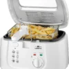 Fritteuse Mit 2,5 Liter | Temperatur Bis 190°C Stufenlos Einstellbar | Öl-Füllmenge: Max. 2,5 L | Deckel Mit Sichtfenster | Geruchs-Filter | Cool Touch | Fritöse Friteuse Weiß -Günstiges Brat Lust Geschäft 8a07f5562ccf140f5874f7da34dbe1aa
