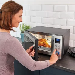 Severin Mikrowelle MW 7777 3-in-1 25 Liter 900 Watt Grill Heißluft Bis 230°C -Günstiges Brat Lust Geschäft 8b6d5a9b2bac9600a30ccb2ddece4e69