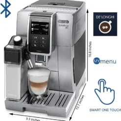 De'Longhi DeLonghi ECAM 370.95 S Dinamica Plus Kaffeevollautomat Silber -Günstiges Brat Lust Geschäft 8c89a2091c0db284339d5c7d0b803e4b