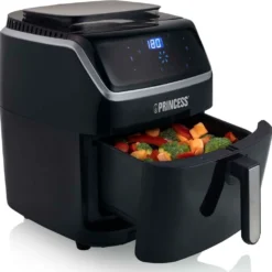 Princess Dampf-Fritteuse 1700W 6,5L Schwarz