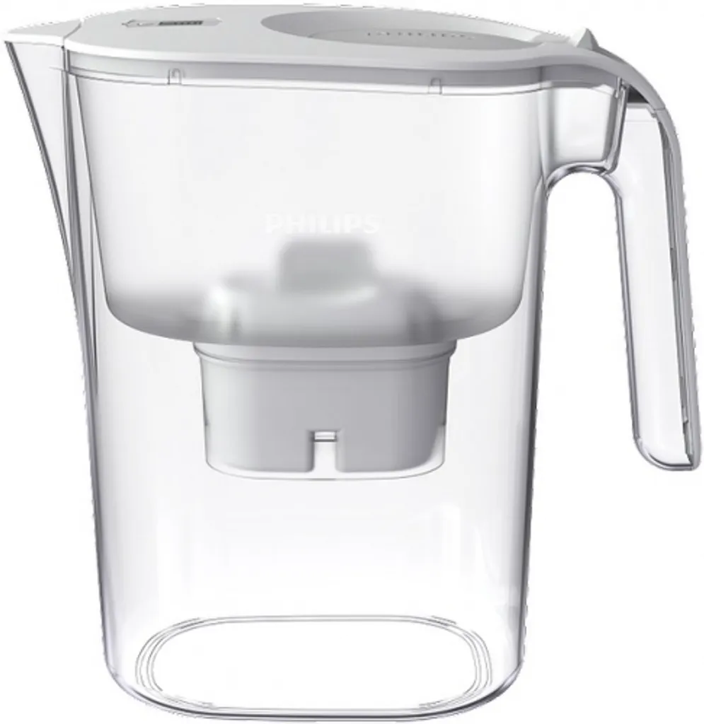 PHILIPS AQUA Wasserfilterkaraffe Mayflower 2,6 L, Weiß 4 PHILIPS AQUA Wasserfilterkaraffe Mayflower 2,6 L, Weiß – Bild 2
