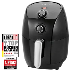 CLATRONIC Heißluft-Fritteuse FR 3698 H Schwarz -Günstiges Brat Lust Geschäft 937e477e69ffe8361ca3af7ec6c599e2