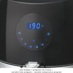 ProfiCook Heißluft-Fritteuse PC-FR 1147, Öl- Und Fettfrei, 7 Frittierprogramme + Variables Zeitprogramm, 2, 5 Liter, LED-Display, 1500 Watt -Günstiges Brat Lust Geschäft 944b294dc920f57f1955f430934e46f8