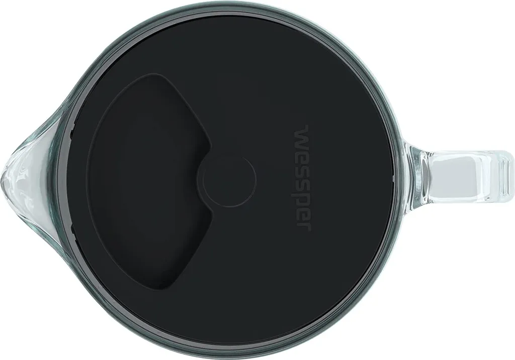 Wessper Wasserfilterkanne Aus Glas 2.5 L Kompatibel Mit Brita-Wasserfilterkartuschen, Inklusive 1 Wasserfilter-Kartusche, Reduziert Kalk Und Chlor, Schwarz 10 Wessper Wasserfilterkanne Aus Glas 2.5 L Kompatibel Mit Brita-Wasserfilterkartuschen, Inklusive 1 Wasserfilter-Kartusche, Reduziert Kalk Und Chlor, Schwarz – Bild 8