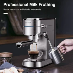 BlitzHome Espresso Maschine Kaffeemaschine Cappuccinomaschine Milchaufschäumer Espressomaschinen -Günstiges Brat Lust Geschäft 961799c43f8488183284ef9adfc5e207