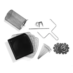 GOURMETmaxx Heißluft-Fritteuse Digital - Fritteuse, Ofen & Drehgrill In Einem - Heißluftfritteuse - Schwarz XXXL Heißluft Fritteuse Airfryer Digital Backofen Fettfrei Drehgrill 9L Pommes -Günstiges Brat Lust Geschäft 9883419b62529f4a72d72524ce98fc97