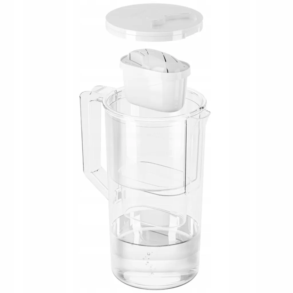 Wessper AquaMax Basic 2.5L Karaffe Filtrante + 10x Cartouche Filtrante En Blanc 5 Wessper AquaMax Basic 2.5L Karaffe Filtrante + 10x Cartouche Filtrante En Blanc – Bild 3