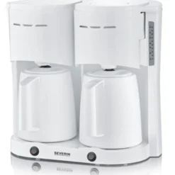 SEVERIN Duo-Filterkaffeemaschine KA 5830 Weiß