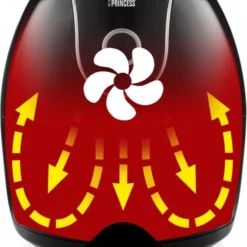 Princess Aerofryer XXL 1700 W 5,2 L Schwarz -Günstiges Brat Lust Geschäft 9b36c3fea3aa22aad38798732b44c4d4