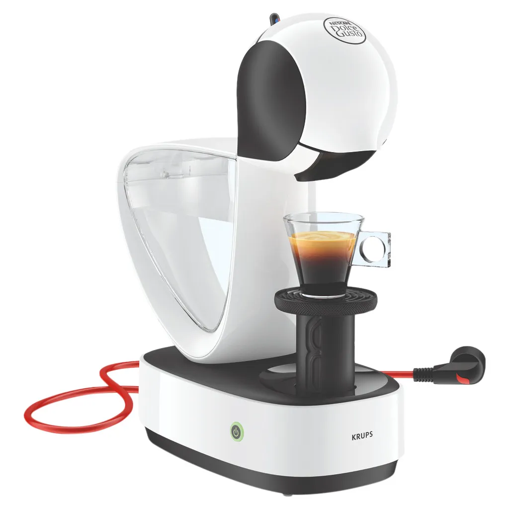 Krups KP170140/10 / YY3876FD Infinissima White Espressomaschine, Nescafe Dolce Gusto Kapseln, Kunststoffgehäuse, 1500 Watt, Abschaltautomatik 6 Krups KP170140/10 / YY3876FD Infinissima White Espressomaschine, Nescafe Dolce Gusto Kapseln, Kunststoffgehäuse, 1500 Watt, Abschaltautomatik – Bild 4