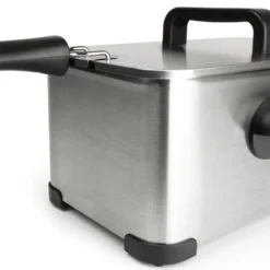 Lentz 3 Liter Edelstahl Kaltzonen-Fritteuse Mit Deckel Inkl. Fritierkorb 2000 Watt Friteuse -Günstiges Brat Lust Geschäft 9e1b4bdc935b8df3ef9c71f8aab053f0