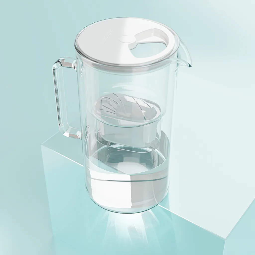 Glas Wasserfilter Wessper 2,5 L Mit 10 Filterkartuschen, Kompatibel Mit Brita Maxtra 4 Glas Wasserfilter Wessper 2,5 L Mit 10 Filterkartuschen, Kompatibel Mit Brita Maxtra – Bild 2