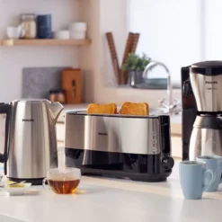PHILIPS Gaia Collection HD7548/20 Kaffeemaschine Thermokanne, Schwarz/Edelstahl -Günstiges Brat Lust Geschäft 9f73df5e2cd9d4fcf64817e139350d2e