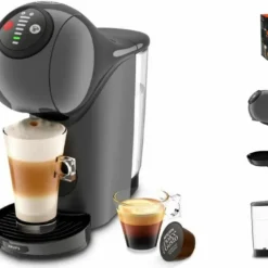 KRUPS NESCAFE DOLCE GUSTO YY4893FD KAPAKE MACHINE + 2 Kisten Espresso- Und Macchiato -Kapseln + Becher Starbucks, Kompakt, Anthrazit -Günstiges Brat Lust Geschäft 9f7da348a715599e712c9c79d5edc833