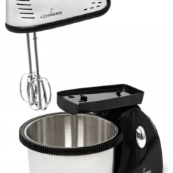 LEHMANN Küchenmaschine 2,5 L Knetmaschine Rührmaschine Teigmaschine, Turbo Handmixer | Handrührer | Stabmixer | Hand Mixer 600W -Günstiges Brat Lust Geschäft 9f86f6e3a11f67d2721bb67de5feb575