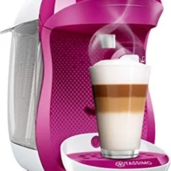 Bosch TASSIMO HAPPY Wild Purple +20 € Gutschein 1400 Watt 0,7 Liter Wassertank -Günstiges Brat Lust Geschäft a06c7ff1b1a693a67f780bc08cccfafb