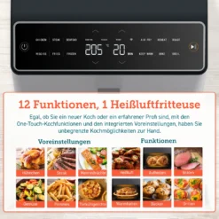 COSORI 6.4L DUAL BLAZE XXL Heißluftfritteuse, Grau -Günstiges Brat Lust Geschäft a0d7f6c83d80b54910c6990a1a68a5c7