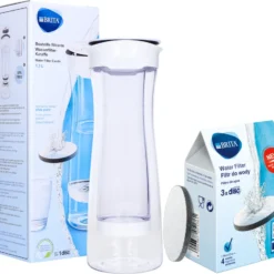 Brita Wasserfilter-Karaffe Fill And Serve Mind + 4 MicroDisc Filter