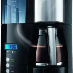 Melitta Typ 100801 Optima Timer, Schwarz-Stahl -Günstiges Brat Lust Geschäft a0f21f1bba8e3bfd0feb3ad2eb94b2ad