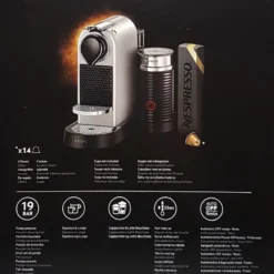 Krups XN7615.19 Nespresso Citiz & Milk Kaffeekapselmaschine (1260 Watt, Wassertankkapazität: 1l, Pumpendruck: 19 Bar) Rot -Günstiges Brat Lust Geschäft a10d7bb8182b452b3a443df52629749f