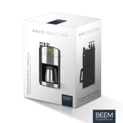 BEEM FRESH-AROMA-PERFECT Filterkaffeemaschine Mit Mahlwerk - Thermo | 2 Isolierkannen Kaffeemaschine Mahlwerk Timer 2x Thermoskanne Filterkaffeemaschine Kaffeeautomat -Günstiges Brat Lust Geschäft a1e58fa5cfbb316c6491382dfbeaeda5