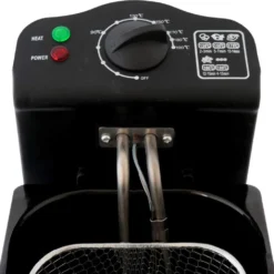 Fritteuse DESKI 3 Liter Edelstahl Schwarz 2000 Watt Friteuse -Günstiges Brat Lust Geschäft a28ebed12edf1dcfa49243f96a2865e8