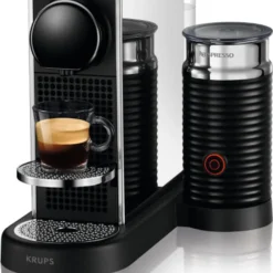Krups NES CITIZ PLATINUM & MILK XN630, Pad-Kaffeemaschine, 1 L, Kaffeekapsel, 1260 W, Edelstahl