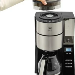 MELITTA 1021-02 Aroma Fresh Kaffeeautomat Mit Timer Und Mahlwerk Schwarz, Farbe:Schwarz -Günstiges Brat Lust Geschäft a425ddb481bb2851a56c215e7dddb640
