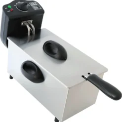 Fritteuse DESKI 3 Liter Edelstahl Schwarz 2000 Watt Friteuse -Günstiges Brat Lust Geschäft a5111a31cf9cb6622ade98c78d2b3c94