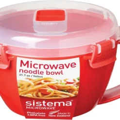Sistema - Mikrowelle Nudelschüssel 875Ml -Günstiges Brat Lust Geschäft a8d7f878a19b961e2850cdd8dc69f7c0