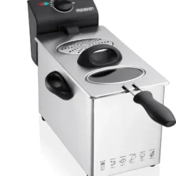 Monzana Fritteuse 4 Liter Edelstahl Mit Öl 2000 Watt Herausnehmbarer Ölbehälter Regelbare Temperatur Kaltzonentechnik -Günstiges Brat Lust Geschäft aa96d2d7878af001045be18031c30e71 1