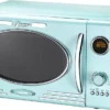 Melissa 16330131 Retro Mikrowelle/1000 Watt/23 Liter Garraum,Design Mikrowelle Mit Grill/Pepermint Mint Baby Blue -Günstiges Brat Lust Geschäft ab98e0f707217d4f1d88f2ae8ca5a1ad