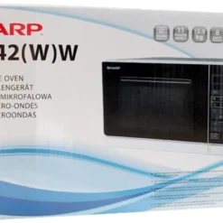 Sharp R-242 WW Solo Mikrowelle Weiss -Günstiges Brat Lust Geschäft ad3bf8ca7cb6f5e362b07b28f6d175a9