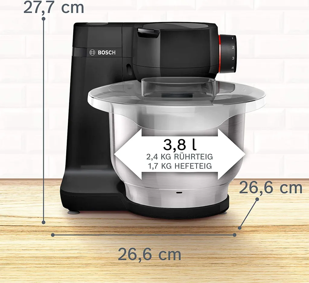 Bosch Serie 2 MUMS2EB01 Küchenmaschinen - Schwarz 12 Bosch Serie 2 MUMS2EB01 Küchenmaschinen - Schwarz – Bild 10