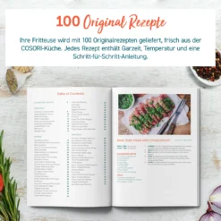 Cosori Premium 5,5-Liter Heißluftfritteuse, Grau -Günstiges Brat Lust Geschäft b0123dee4d95ede1f7fc3b9ac3f822bc