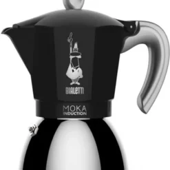Bialetti MOKA 4TZ Induction Nera -Günstiges Brat Lust Geschäft b02cbf345a6455cedc795fa5799e5538